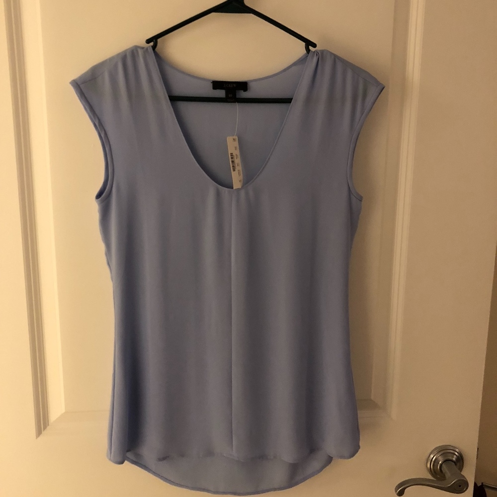 Blue NEW with TAGs J Crew Blouse